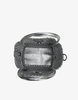 Hollace Mini Tote Woven Hi Shine
