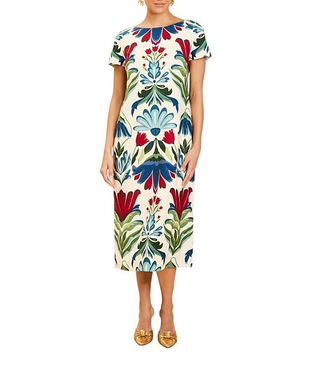 Adria Convertible Midi Dress