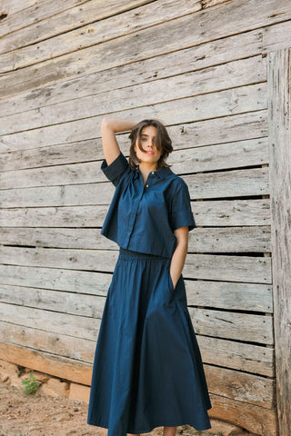 Pavilion Skirt, Navy