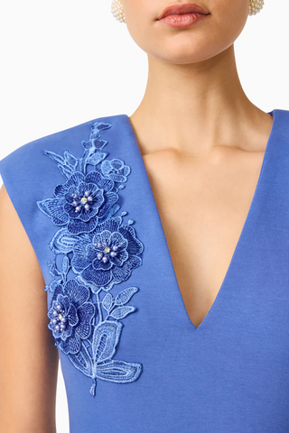 Talitha Plunging Neck Column Dress