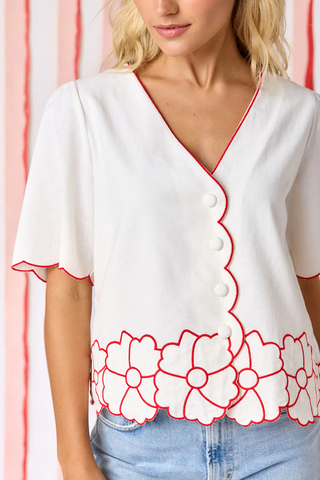 Jane Top Ivory
