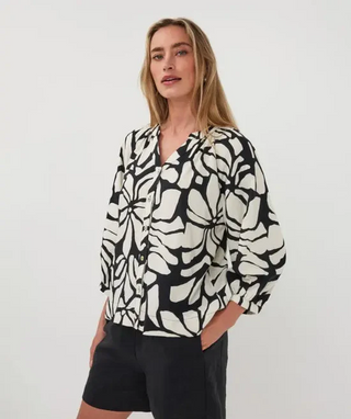 Blouse 3/4 Sleeve Sunset