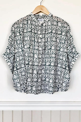 Mandarin Collar Top 2025