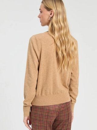 Black and Bow Beige Sweater