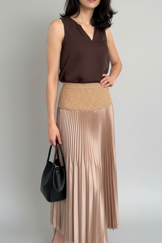 Carie Skirt Pebble