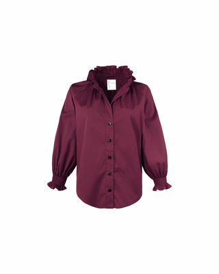 Fiona Shirt Solid Silky Poplin