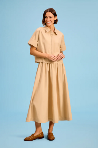 Pavilion Skirt, Khaki-L