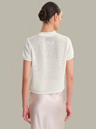 Faye rolled edge sweater