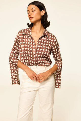 Roya Top Choco Rattan