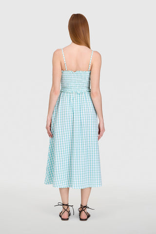 Smocked Dress Lindroth Check
