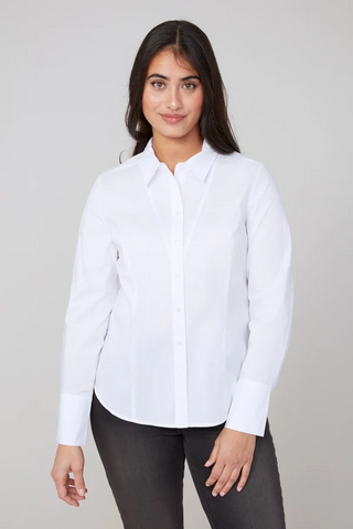White basic blouse