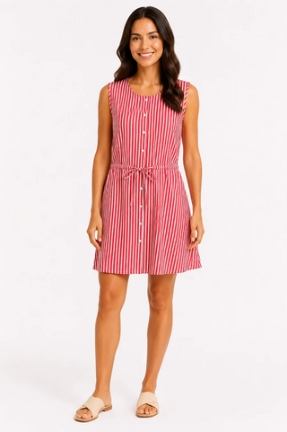 Sadie Button Down  Stripe