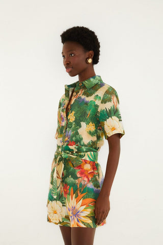 Oriental Garden Multi Romper
