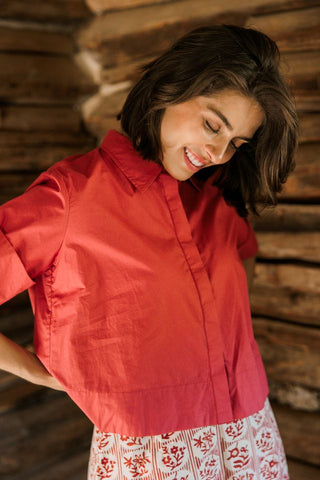 Club Shirt Cinnabar - S