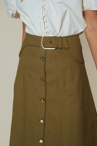Silvie Skirt Olive