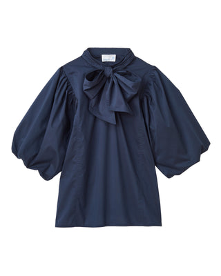 Perry Blouse-Midnight Blue