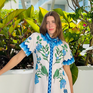 Sydney Shirtdress - Wildflower Blue