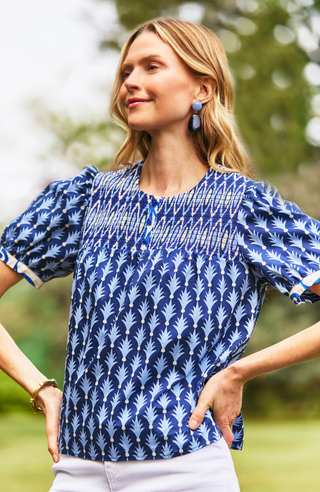 Kenzie Mixed Print Shirt