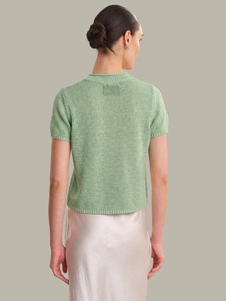 Faye rolled edge sweater
