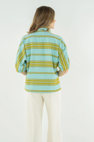 Bonny Top Fringe Stripe