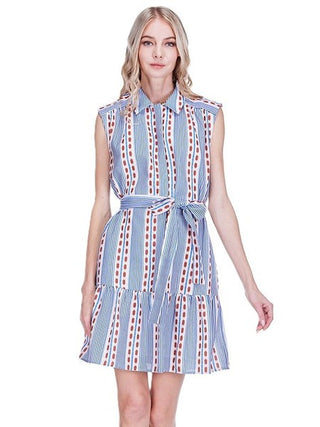 Front Placket Shirt Dress