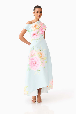 Harper Asymmetrical Gown
