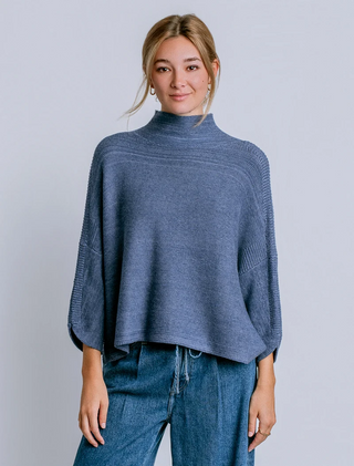 Boho Sweater - Midnight Blue