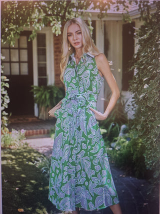 Fitted Halter Shirtdress