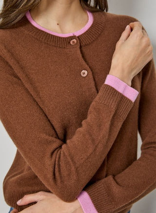 LS Cardi Contrast