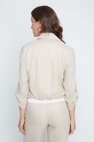 Woven Gold Jacket