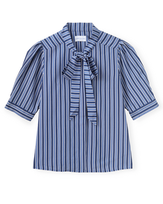 Peggy Blouse Coastal Stripe