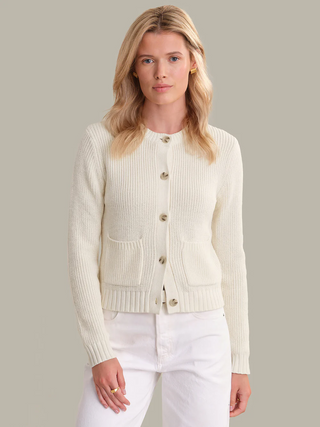 Palmer crew neck cardi