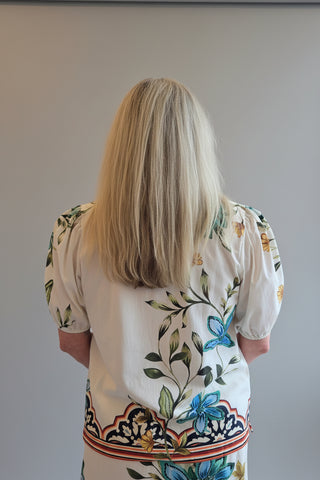 Kai Top Ivory Bloom
