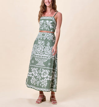 Jasmine Ankle Skirt
