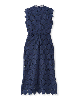 Palma Midi Dress Midnight Blue
