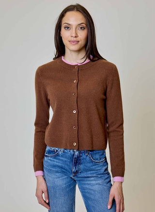 LS Cardi Contrast