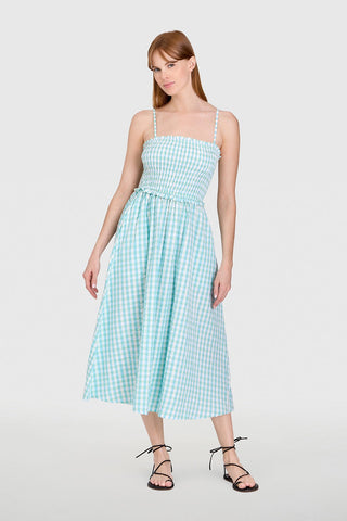 Smocked Dress Lindroth Check