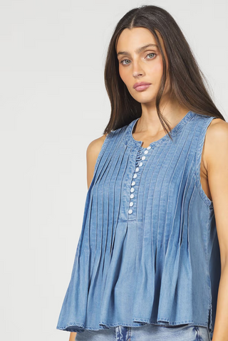 myron top carolina blue