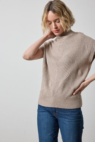 Cable Wedge Sweater