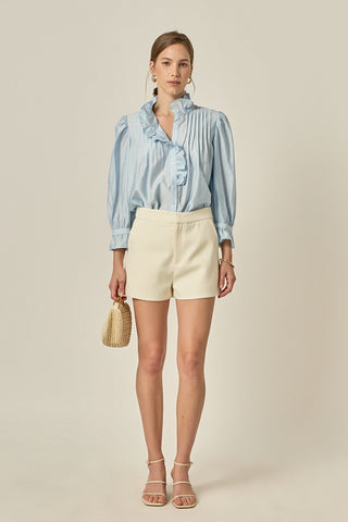 Ruffle detailed blouse