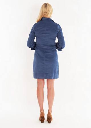 Ivy Dress Blue Steel