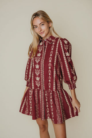 Banks Dress Vineyard