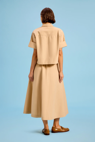 Pavilion Skirt, Khaki-L