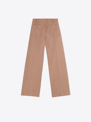 Beige Twill Trousers
