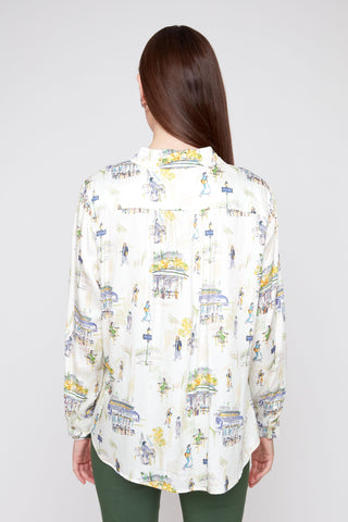 Woven Top Ladies Brunch