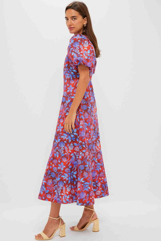 Harrison Dress Crimson Canyon