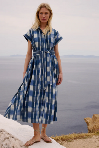 Belted Shirt Dress