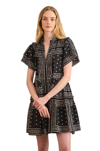 Merritt Dress Aces Wild Black