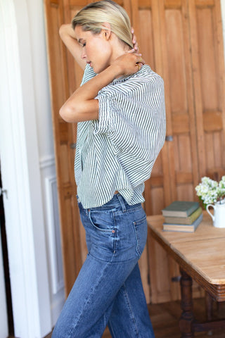 Mandarin Collar Top 2025