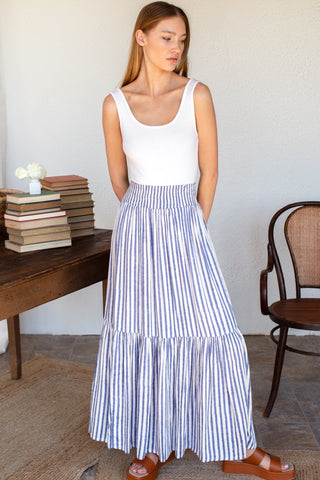 Shirred Skirt